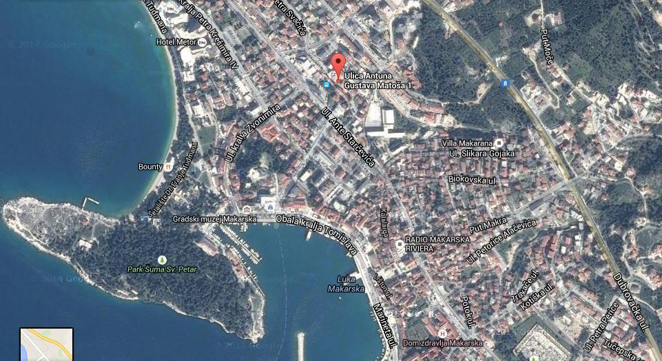 Urban Apartment Makarska Bagian luar foto